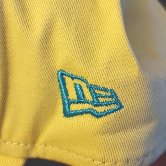 LA Rams Super Bowl LVI Light Yellow Palm Tree 3D Embroidered Logo Trucker Hat - Picture 4 of 5